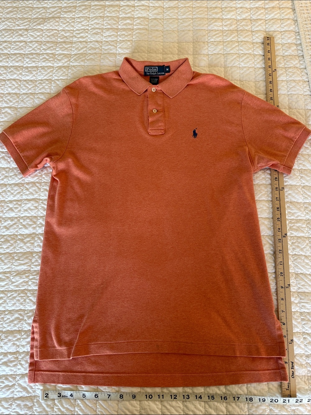 Polo by Ralph Lauren Men's Coral Short-Sleeve Polo